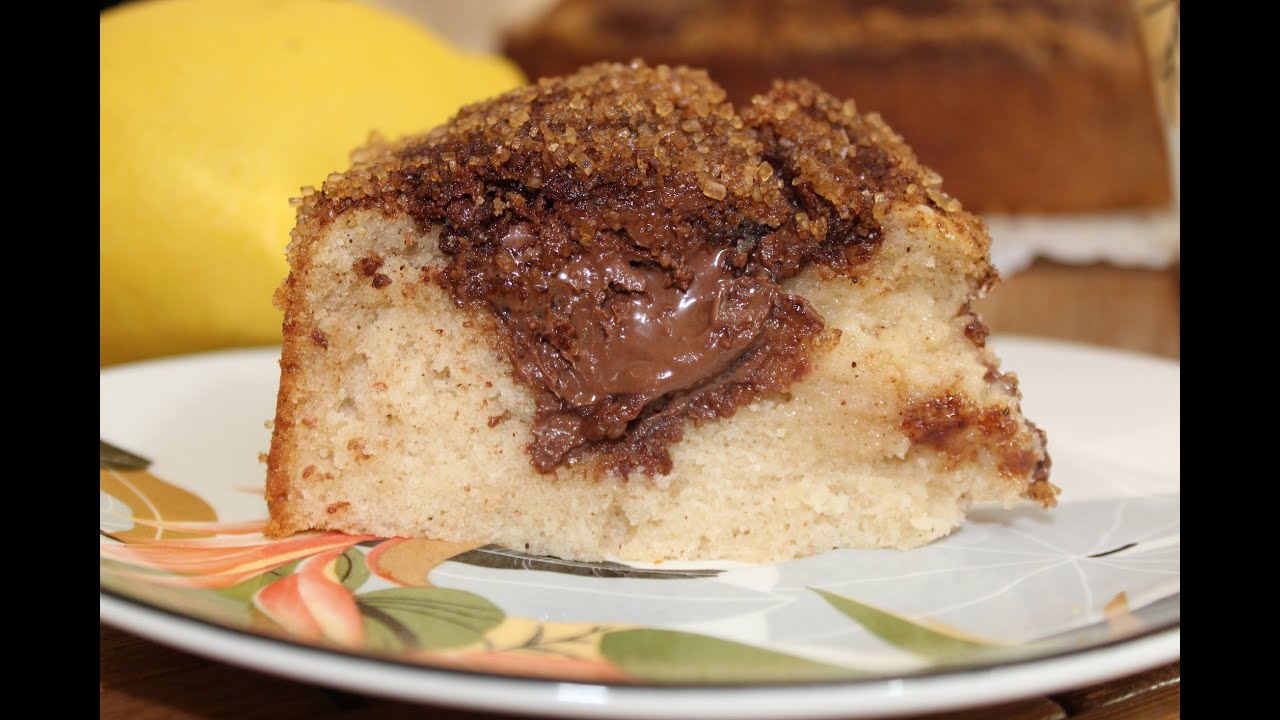 Пирог к чаю с корицей - YouTube