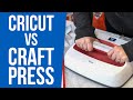 Cricut EasyPress vs. Craft Press | Heat Press Comparison