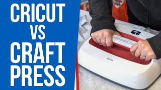 Cricut EasyPress vs. Craft Press | Heat Press Comparison