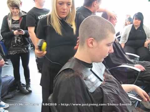 Shona's Head Shave for Lanarkshire Deaf Club