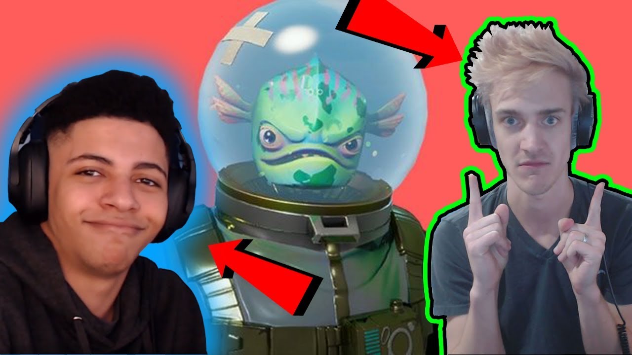 MYTH AND NINJA REACT AND PLAY WITH *NEW* LEVIATHAN SKIN