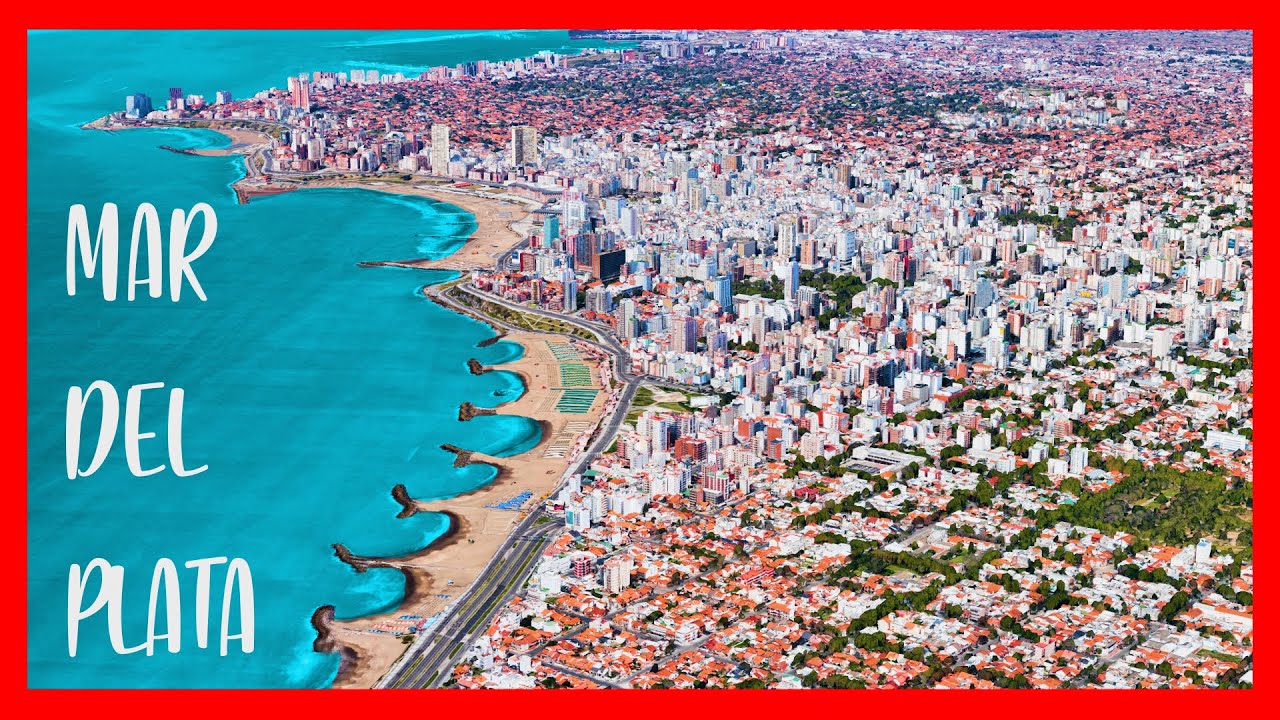 Vista aérea de MAR DEL PLATA 🇦🇷 Argentina
