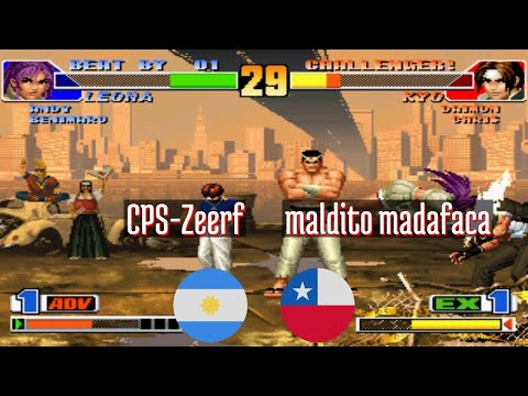 FT5 @kof98: CPS-Zeerf (AR) vs maldito madafaca (CL) [King of Fighters 98 Fightcade] Mar 5