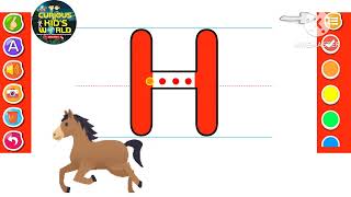 learning Alphabets A to Z | trace the Alphabet | abcd | #alphabet  #alphabetsongs #abcd #education