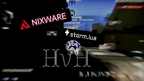 NixWare | 1v1 with other nix users | storm.lua | HvH Hightlight