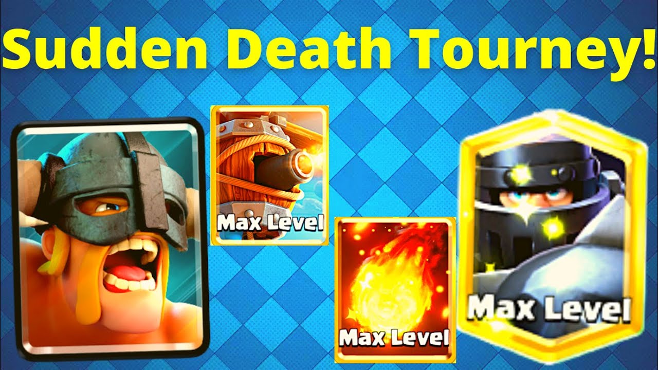 🔴SUDDEN DEATH TOURNAMENT! - Best Sudden Death Deck!