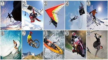 10.4 Từ vựng tiếng Anh về Các môn thể thao mạo hiểm - Từ vựng tiếng Anh về chủ đề Thể thao
