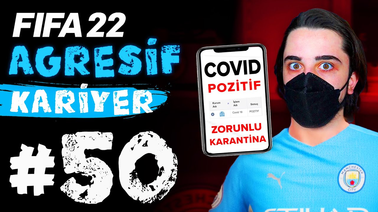 FIFA 22 ARDEN OYUNCU KARİYERİ #50 // COVID OLDUM VE KARANTİNAYA GİRDİM!