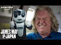 James May's Futuristic Tour Guide Leaves Him in Stitches | James May: Our Man in Japan | Prime Video