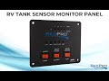 RecPro RV Tank Sensor Monitor Panel