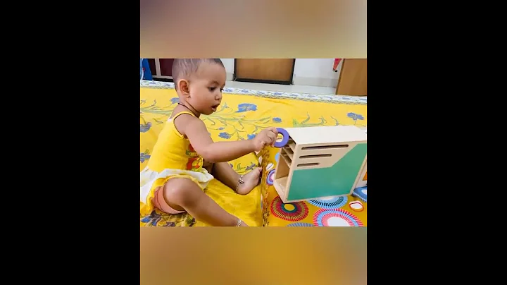 Curious cub || joy of playing curious cub montessori toys || my 1.5year old baby RISHA