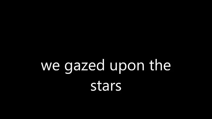 'Only'  written and performed by Theresa Barker