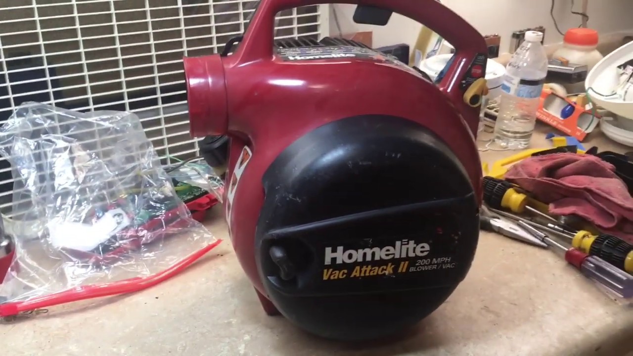 Homelite Leaf Blower Troubleshooting