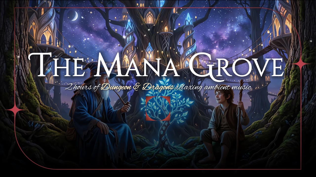 Guarda The Mana Grove | 2 Hours of Relaxing D&D Ambient Music & Elven Glade Sounds su YouTube Guarda The Mana Grove | 2 Hours of Relaxing D&D Ambient Music & Elven Glade Sounds su YouTube