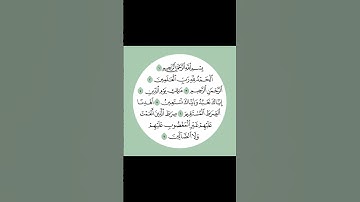 سورة الفاتحة بصوت علاء الدين القيسي