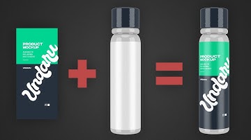 (NEW!) Wrap a Label Around a Bottle | Photoshop
