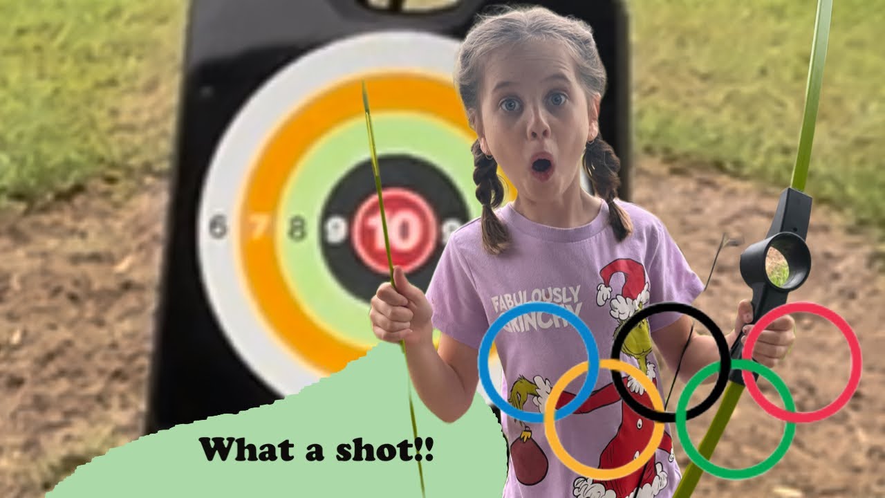 Olympic archery training for 2032!! Big dreams, big goals. Check out
