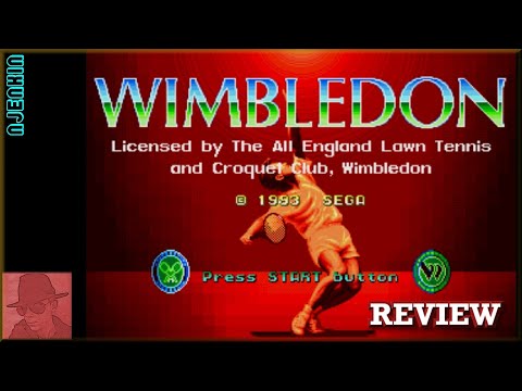 Wimbledon Championship Tennis - SEGA Genesis / Mega Drive - with Commentary !!