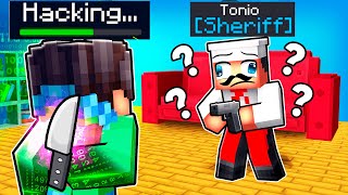 Faire semblant d’être INNOCENT alors qu’on est le MEURTRIER HACKER sur Minecraft !