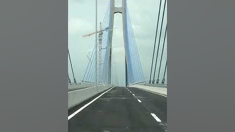 Cầu Vàm Cống trước khi khánh thành