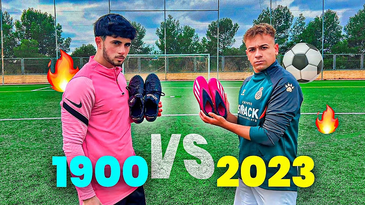 BOTAS Fútbol DE 1900 Vs BOTAS Fútbol 2023 || ¿Hay mucha diferencia? || gomeznawer