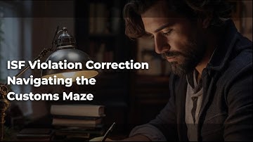 ISF Violation Correction: Navigating the Customs Maze