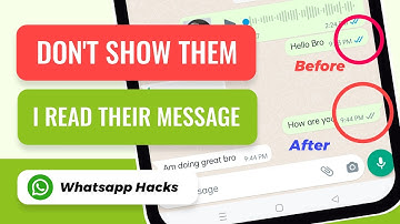 Read WhatsApp message without blue ticks - WhatsApp Hacks and Tips