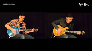 The Feast and the Famine - Foo Fighters guitar cover HD with tabs and notation