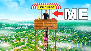 I Built the Worlds Tallest Lemonade Stand!