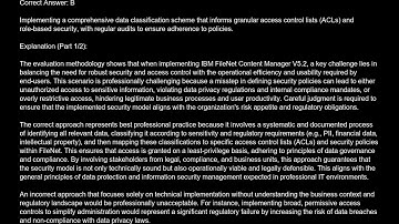 C2070 981 IBM FileNet Content Manager V5 2  Specialist Free Practice Test video