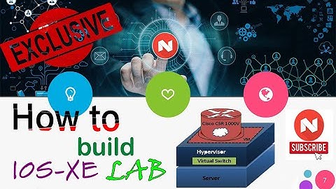 How to build your own IOS-XE Lab | Cisco CSR 1000V and Vmware Workstation