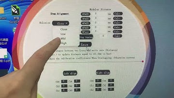 How to reset the step alignment ?(Just for the machine with red Atool version)