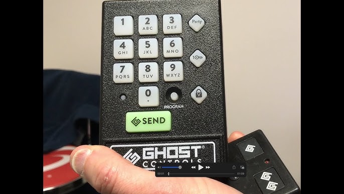 Ghost Controls Keypad