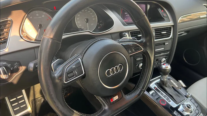 How to RESET Oil Service Due Interval Message Audi S4 A4 A5 S5 RS4 RS5 Reset