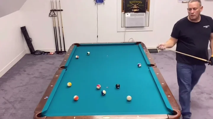 Pool training with whiskey Jeff III