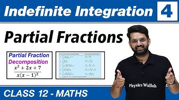 Indefinite Integration 04 : Partial Fraction | Class 12 NCERT