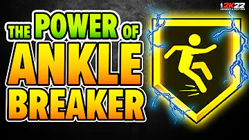 The POWER of ANKLE BREAKER badge