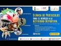 Clínica de protocolos para el regreso a la actividad deportiva