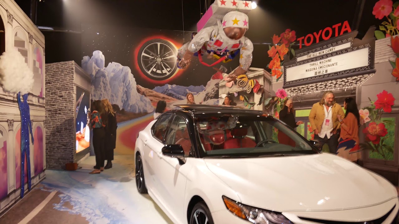 television rules the nation Toyota Camry Installation at 29 Rooms Los Angeles