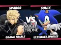 Wtt 2023 grand finals  spargo cloud pyra mythra vs sonix sonic smash ultimate  ssbu