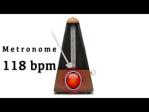 Metronome 118 bpm 🎼 - YouTube
