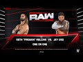 WWE 2K 25 : SETH ‘’ FREAKIN’’ ROLLINS  VS. JEY USO RAW | PS5 [ 4K60]