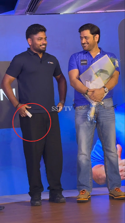 MS Dhoni & Sanju Samson Visuals | Sanju Samson Hand Injury | MS Dhoni New Look IPL 2025 | CSK