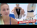 Super slowmotion women diving highlights roma 2022 european championships  part 1