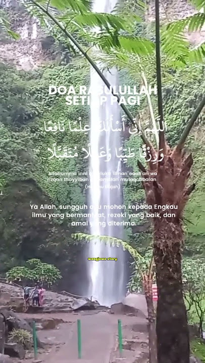 DOA RASULULLAH SAW PADA PAGI HARI @WongjowoStory