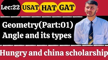 Angle and it types ( Geometry ) for USAT/HAT/GAT/LAT TEST 2025 | USAT | | HAT | By Dr Nasrullah