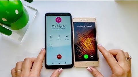Double calls Asus Zenfone Max M2 vs Xiaomi Redmi 3 / Conference call & incoming & outgoing calls