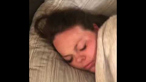 Loud gagging alarm clock prank!