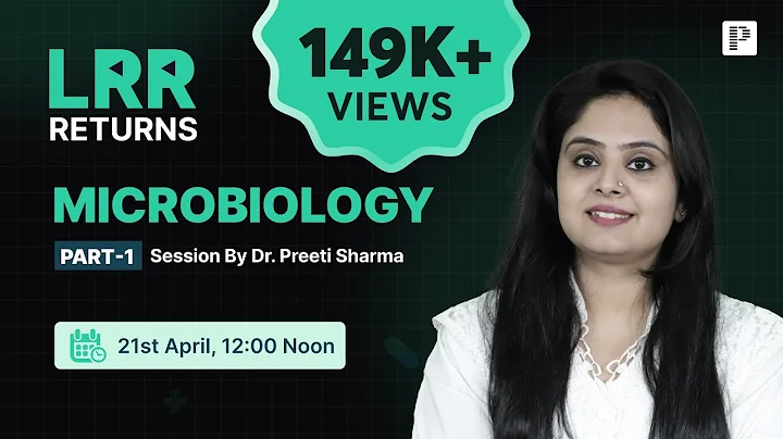 Microbiology LRR by Dr. Preeti Sharma Part 1 | For NEET PG, INI-CET & FMGE thumbnail