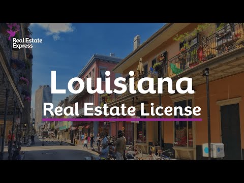 How to Get a Louisiana Real Estate License